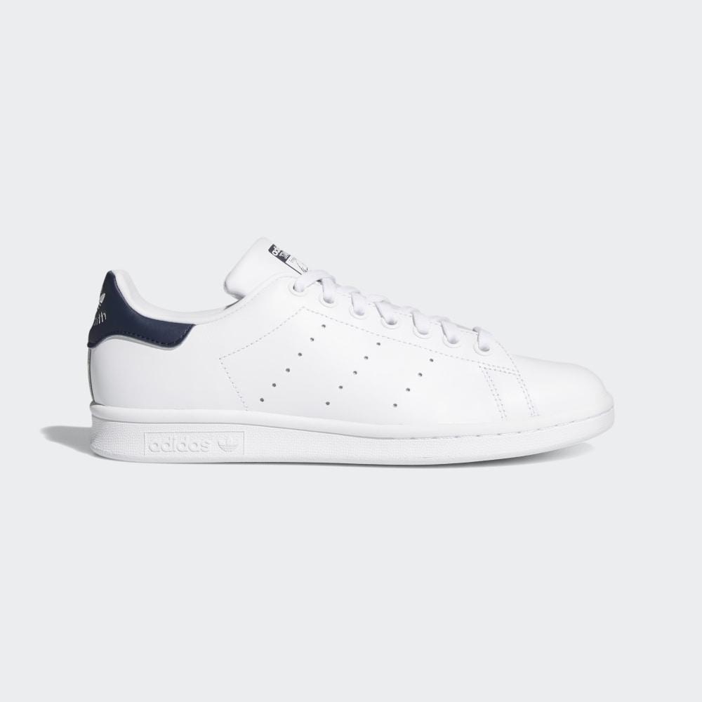 Originals Adidas Stan Smith Dama Romania - Albi/Bleumarin S81020